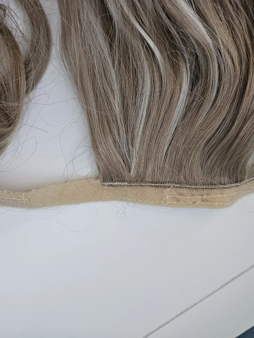 Blended Ash Blonde & Light Brown Clip-In Hair Extension